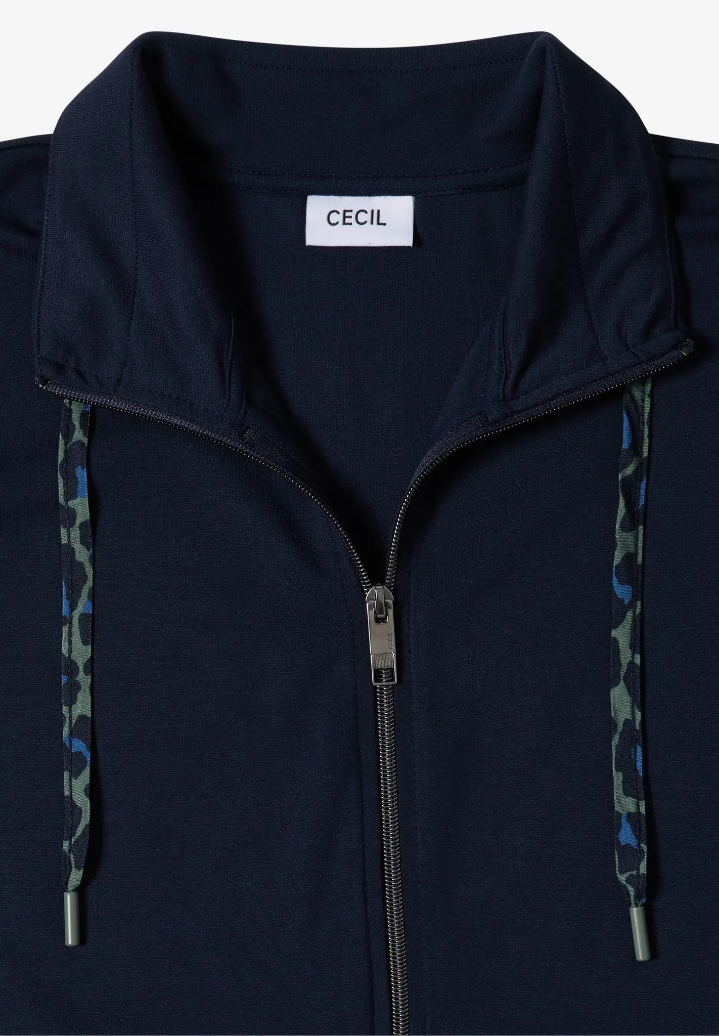 Cecil Vest met Rits - Urban Dark Blue
