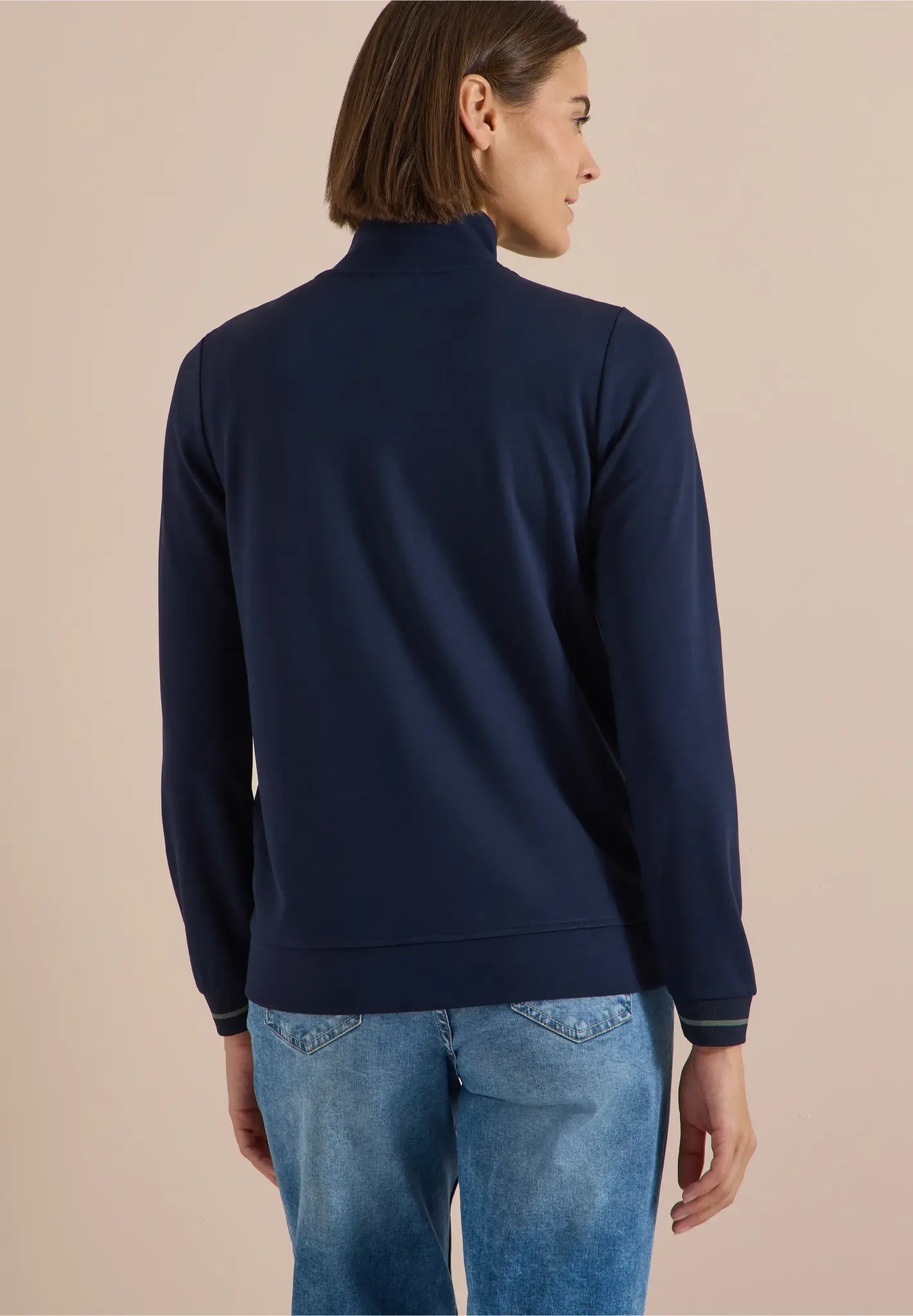 Cecil Vest met Rits - Urban Dark Blue