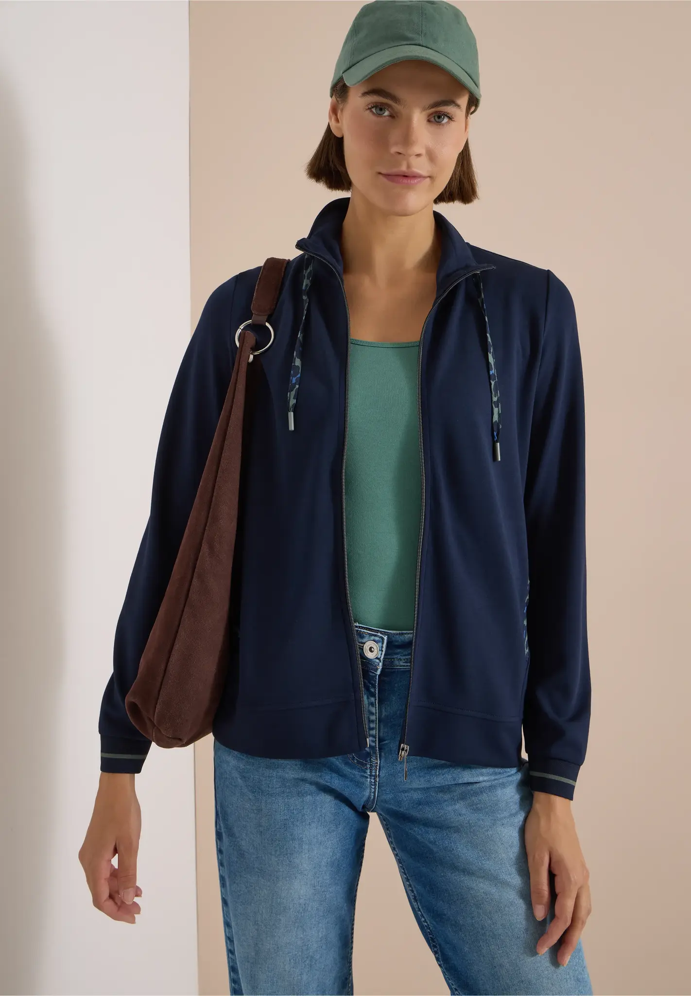 Cecil Vest met Rits - Urban Dark Blue