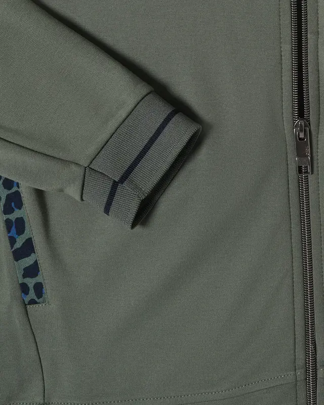 Cecil Vest met Rits - Dried Olive Green