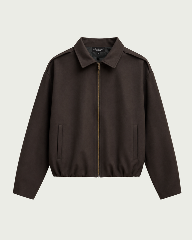 Elvira Collections Jacket Madison - Dark Coffee Suede