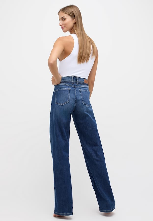 Angels Jeanswear Jeans Liz City - Mid Blue Used