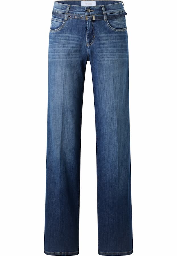 Angels Jeanswear Liz Belt - Mid Blue Used - Copy