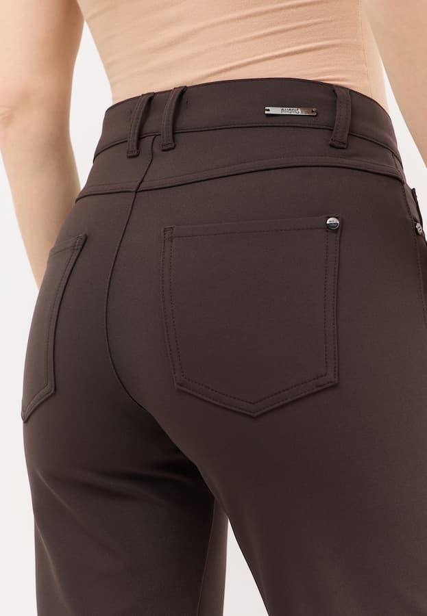 Angels Jeanswear Lara Techno Stretch - Dark Ganache