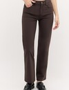 Angels Jeanswear Lara Techno Stretch - Dark Ganache