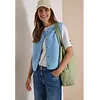 Teddy Jacket Softshell Detail - Easy Blue