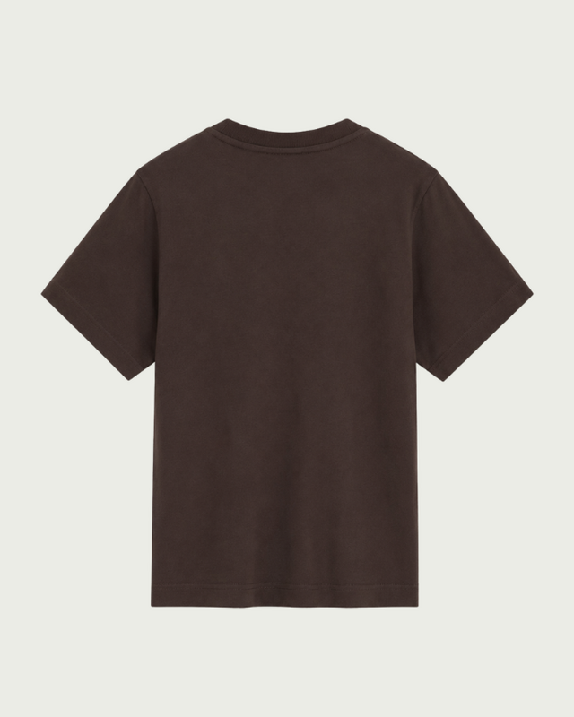 Elvira Collections T-Shirt Oui - Dark Coffee