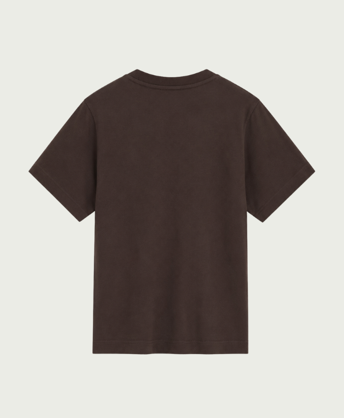 Elvira Collections T-Shirt Oui - Dark Coffee