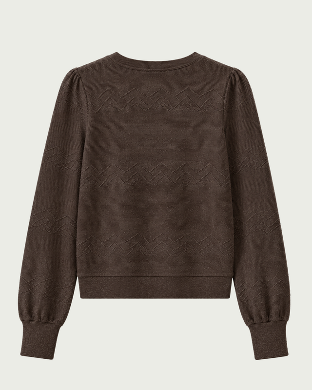 Elvira Collections Glitzer Pullover Lunelle - Mocha