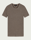 Elvira Collections Glitter T-Shirt Virelora - Cappuccino