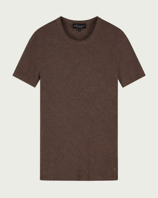 Elvira Collections Glitzer T-Shirt Virelora - Mocha