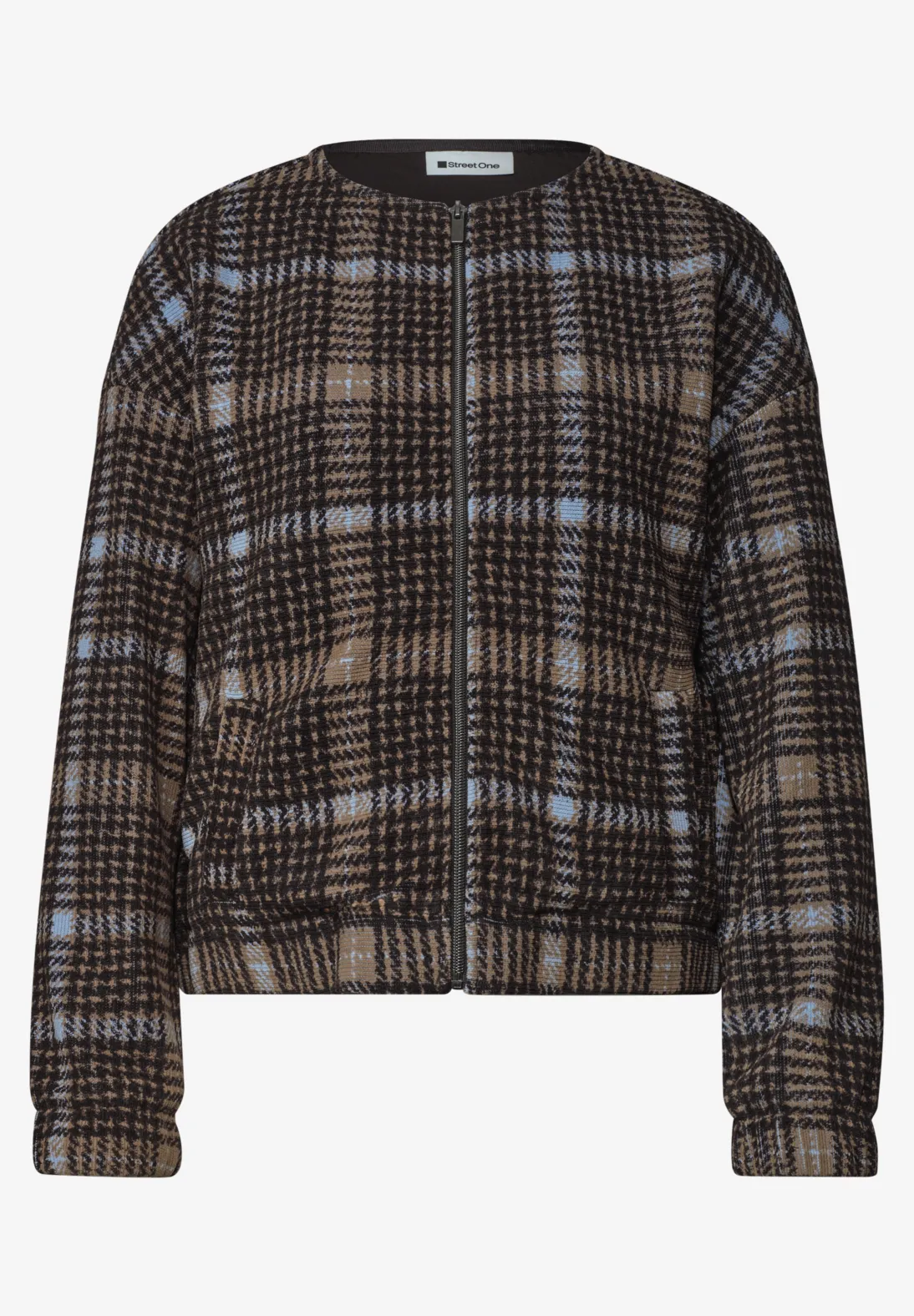 Street One Jacket Corduroy Structure - Silk Brown