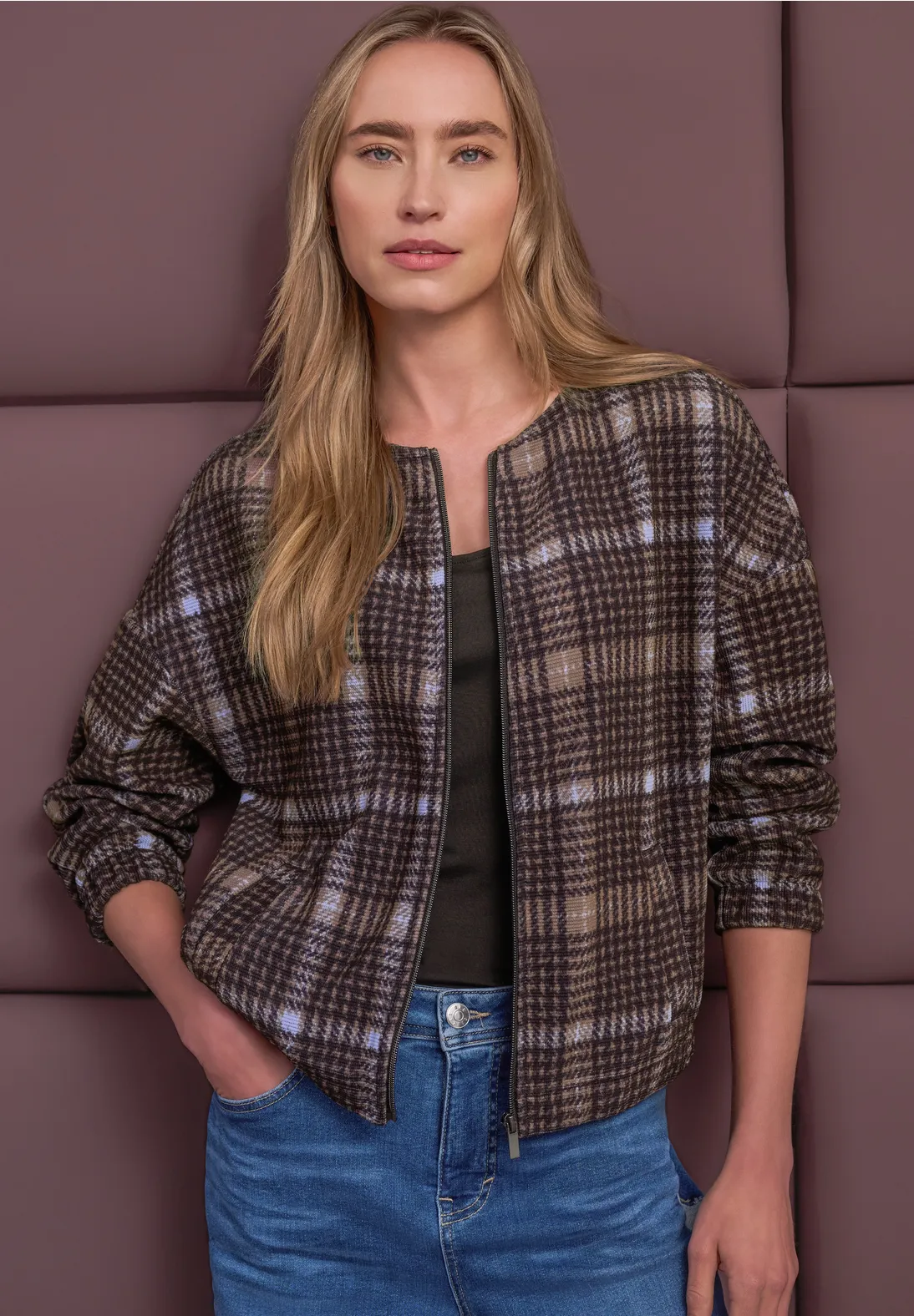 Street One Jasje Corduroy Structuur - Silk Brown