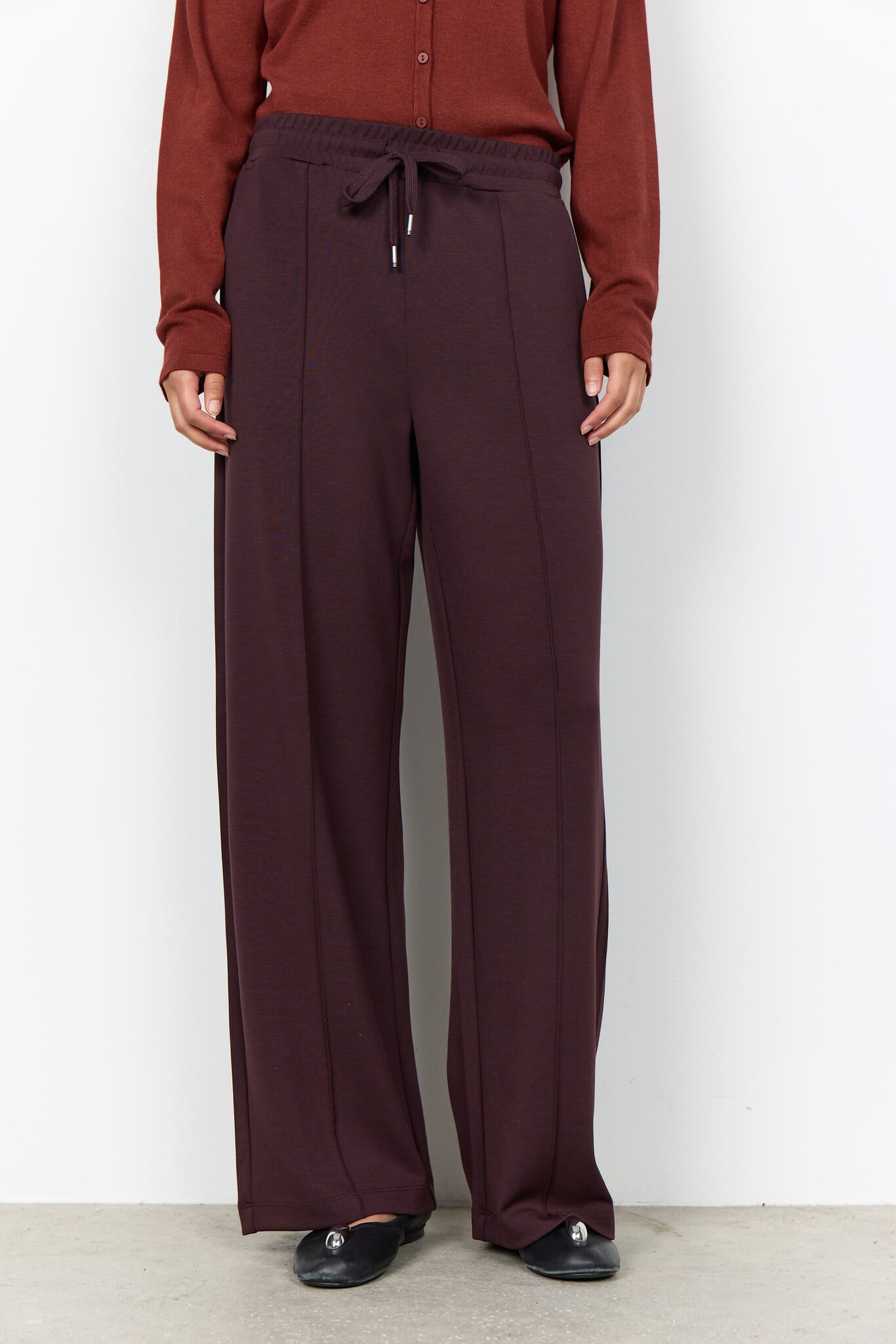 Soyaconcept Broek Banu 265 - Chocolate Plum