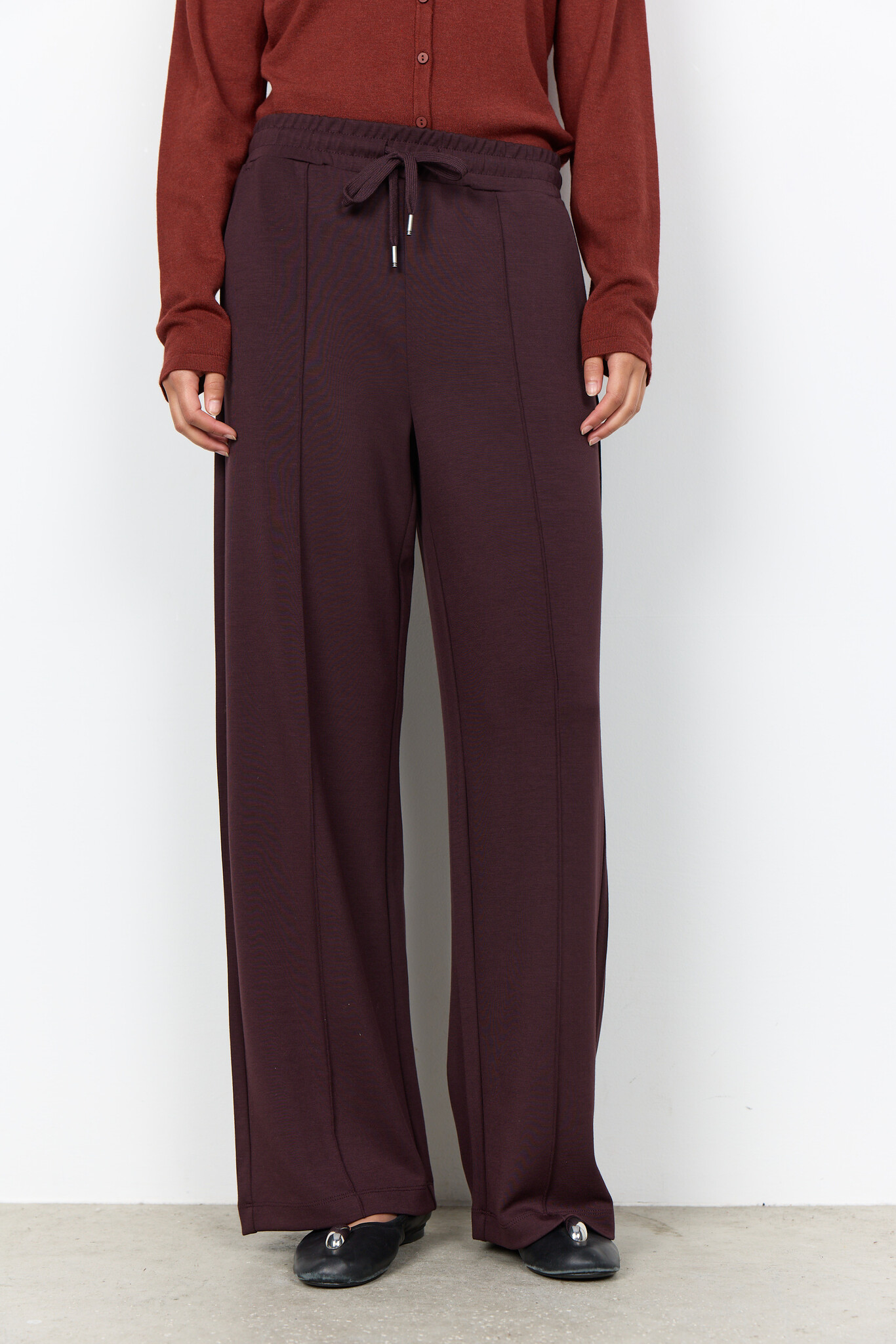 Soyaconcept Pants Banu 265 - Chocolate Plum