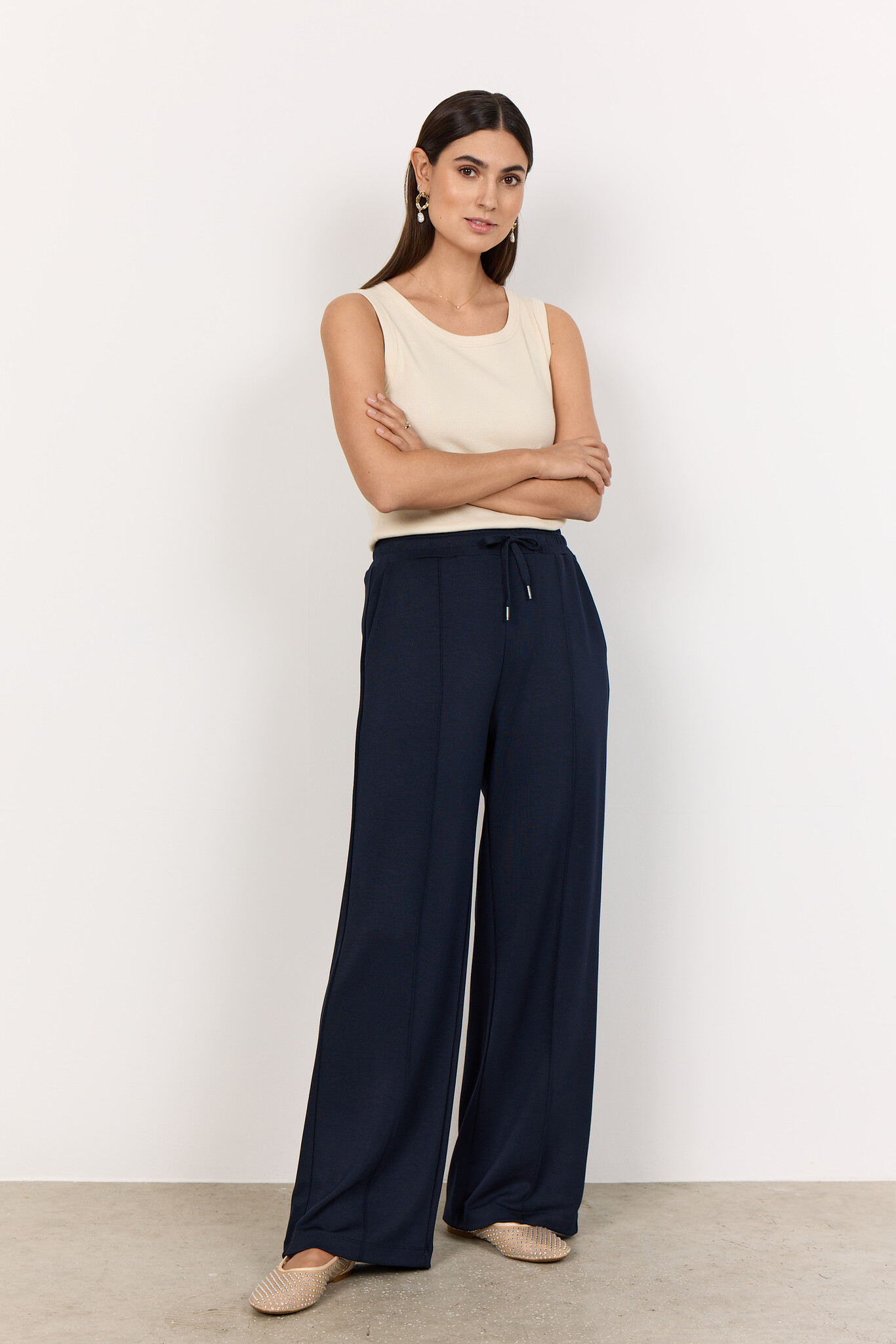 Soyaconcept Pants Banu 265 - Navy