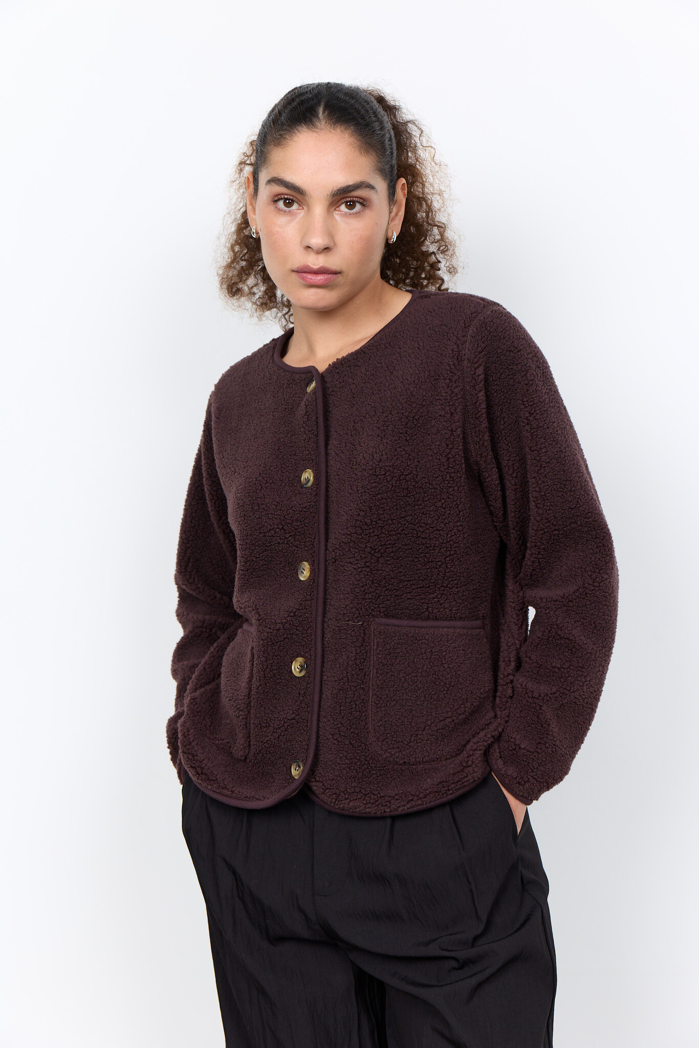 Soyaconcept Vest Onyx 2 - Chocolate Plum