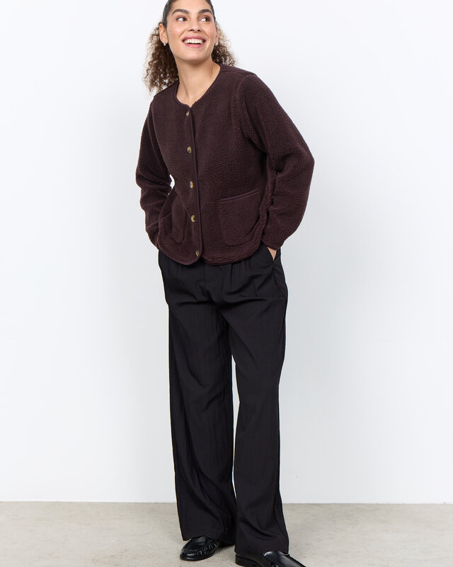 Soyaconcept Cardigan Onyx 2 - Chocolate Plum