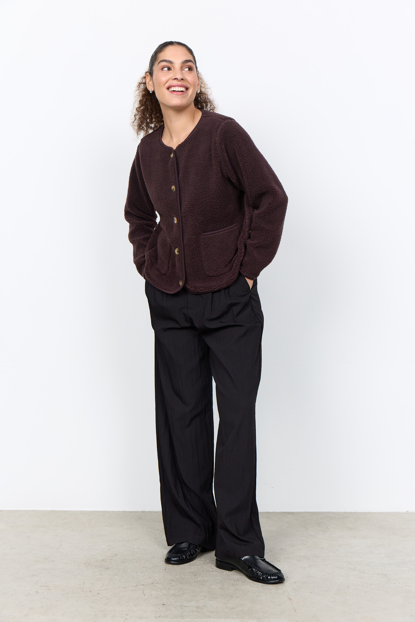 Soyaconcept Vest Onyx 2 - Chocolate Plum