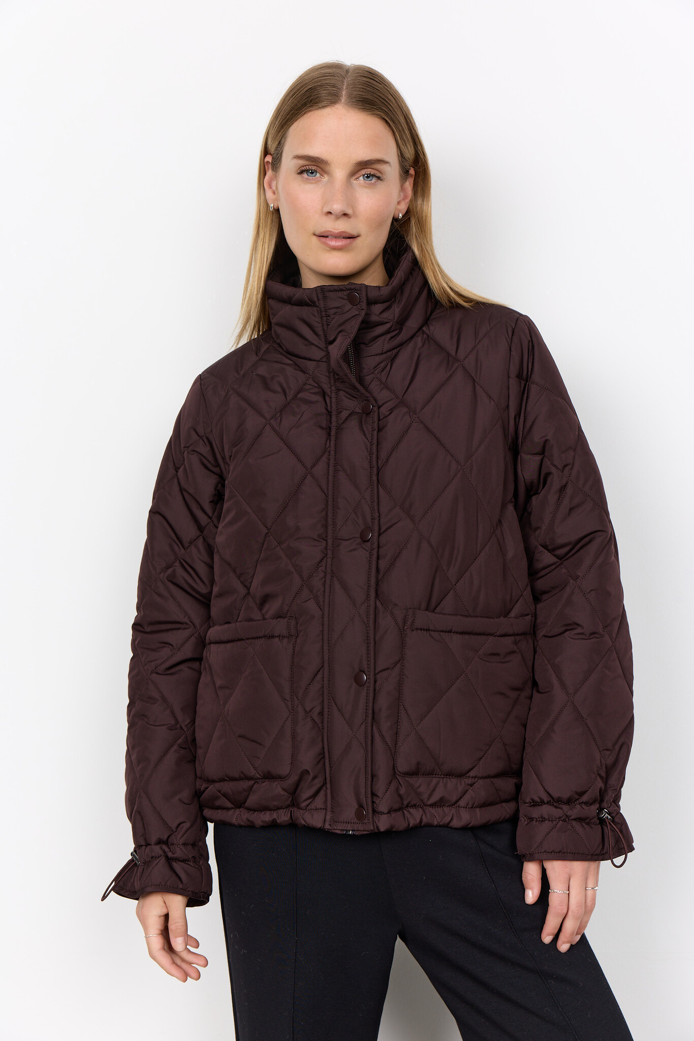 Soyaconcept Jacket Fenya 80 - Chocolate Plum