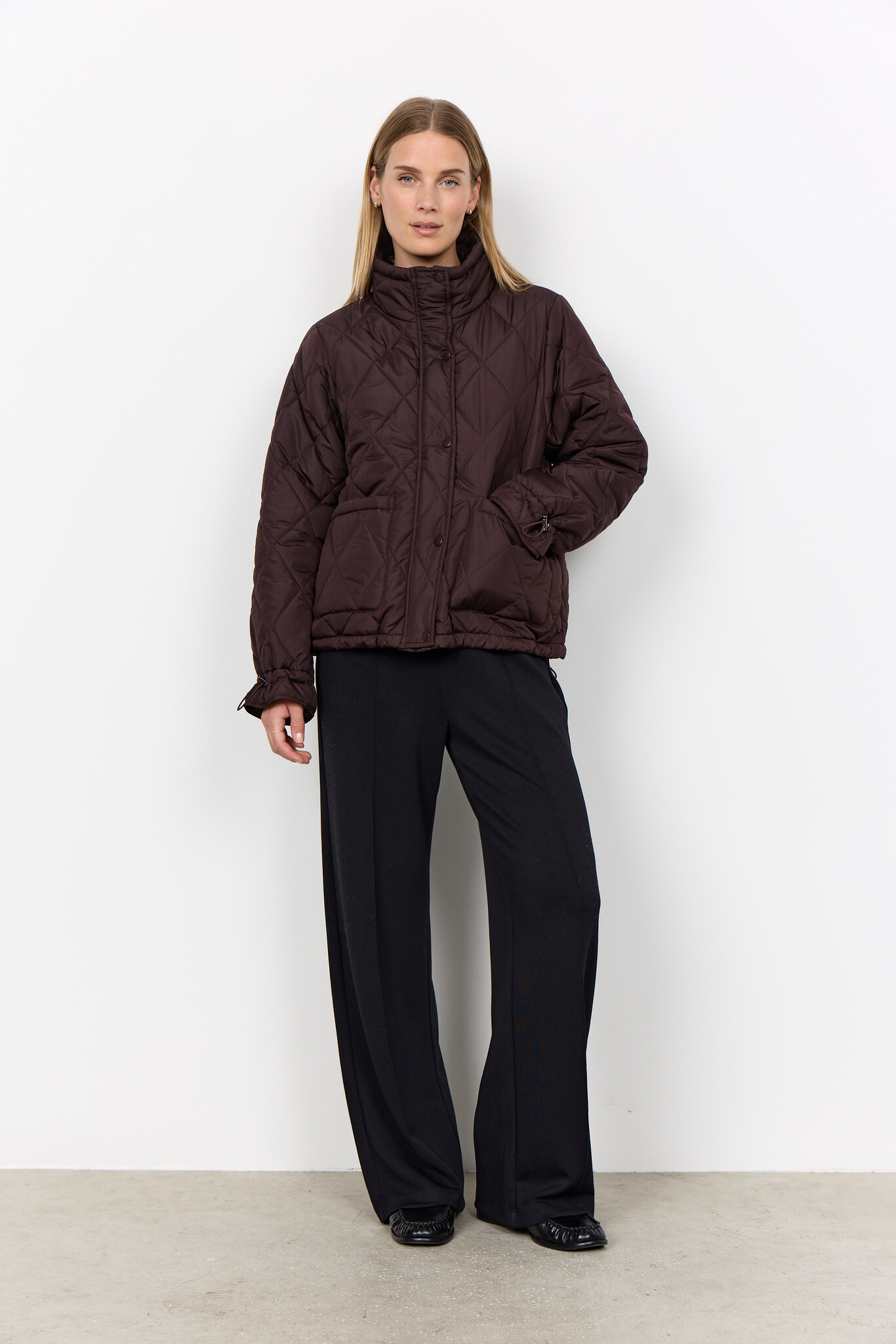 Soyaconcept Jacket Fenya 80 - Chocolate Plum