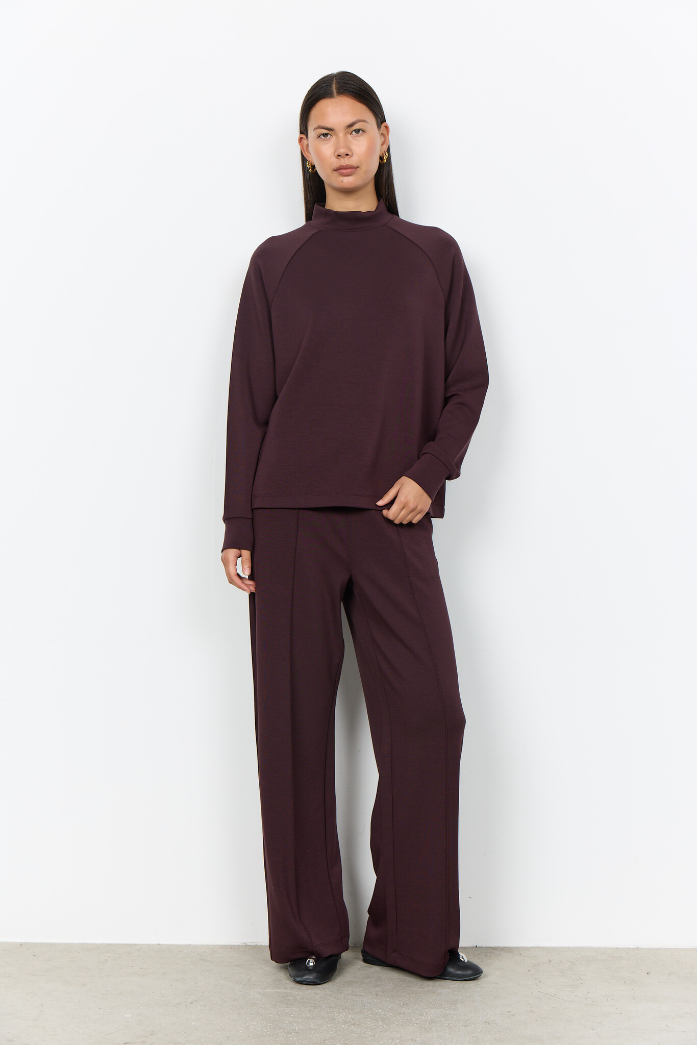 Soyaconcept Sweater Banu 332 - Chocolate Plum