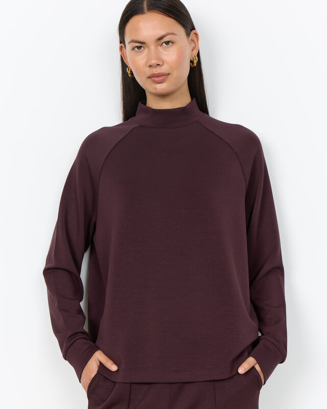 Soyaconcept Sweater Banu 332 - Chocolate Plum