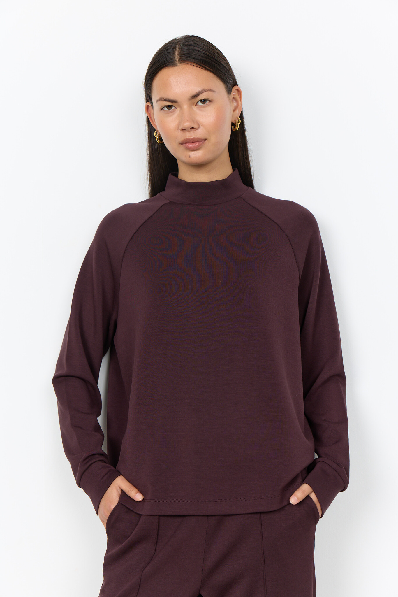 Soyaconcept Sweater Banu 332 - Chocolate Plum