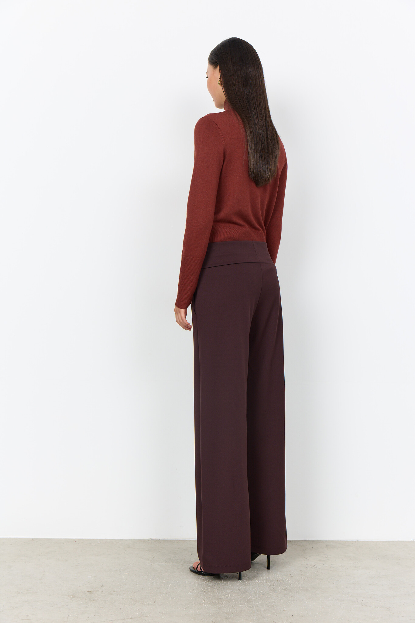 Soyaconcept Pants Siham 48 - Chocolate Plum
