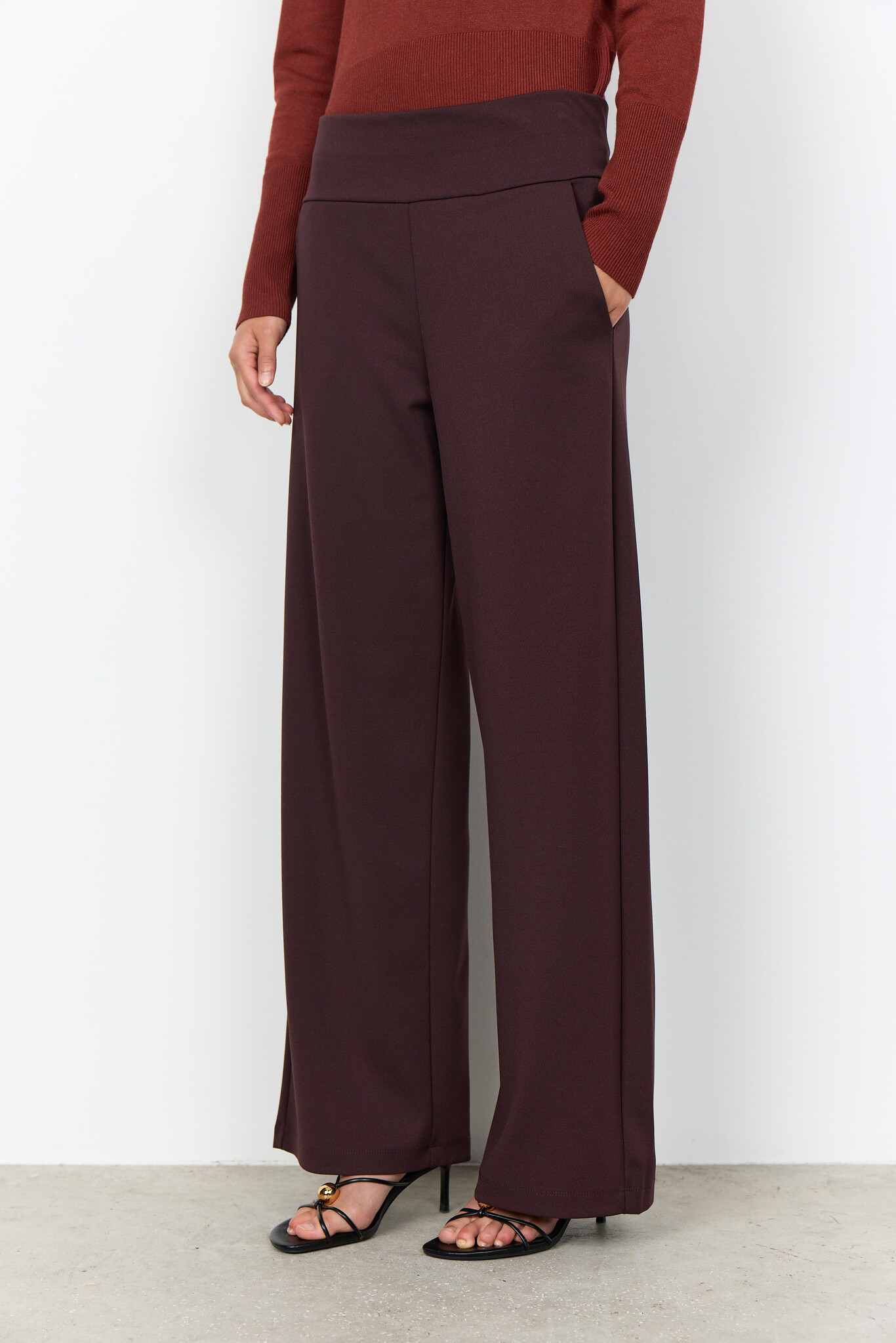 Soyaconcept Broek Siham 48 - Chocolate Plum