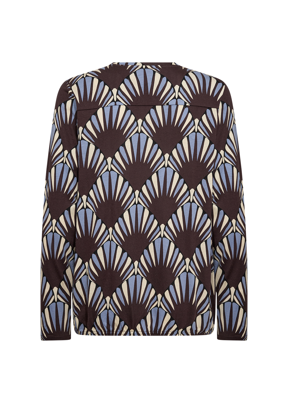 Soyaconcept Shirt Felicity AOP 556 - Chocolate Plum