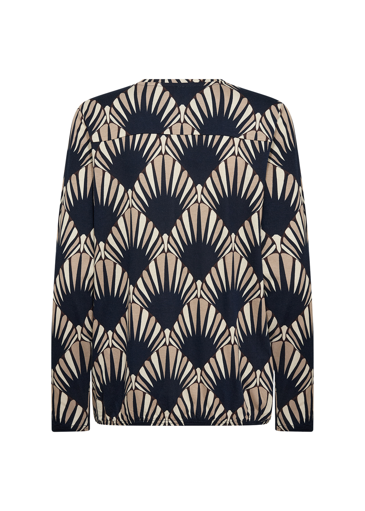 Soyaconcept Shirt Felicity AOP 556 - Navy Combi