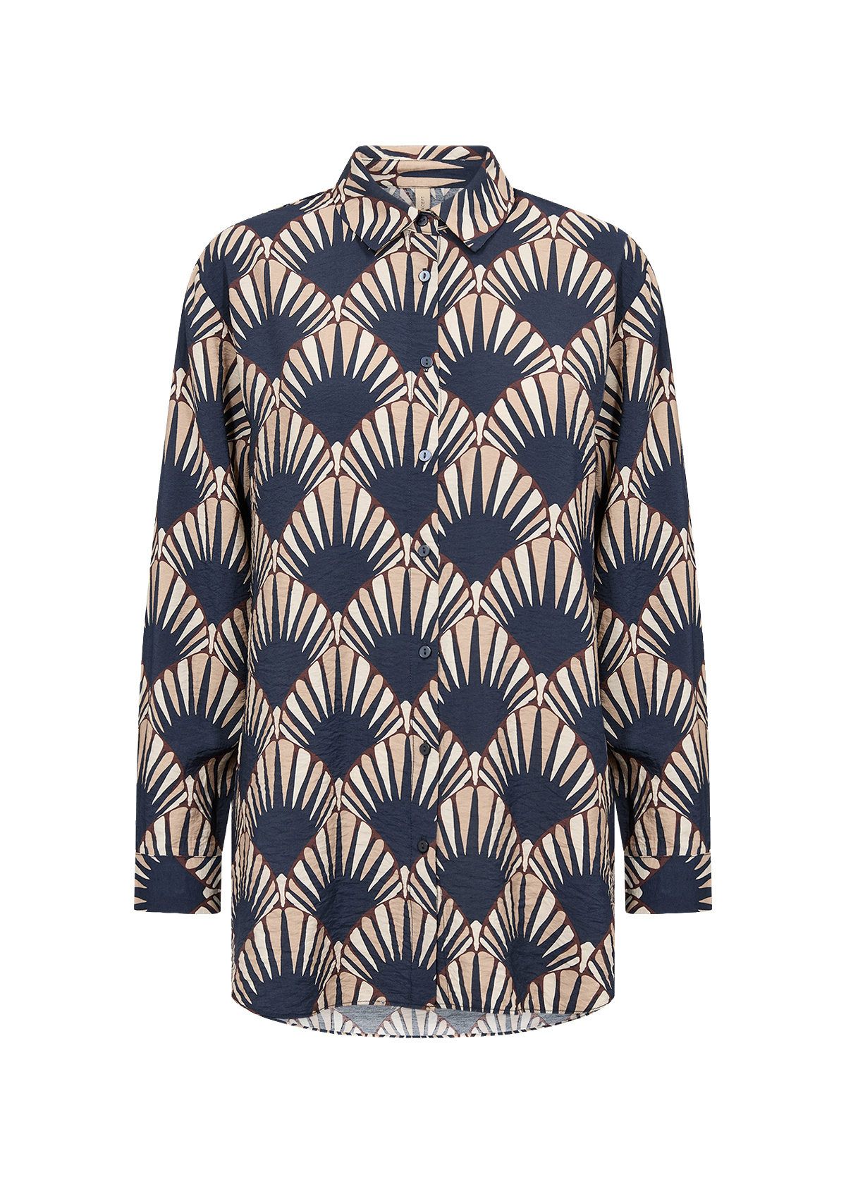 Soyaconcept Blouse AOP Halin 2 - Navy Combi
