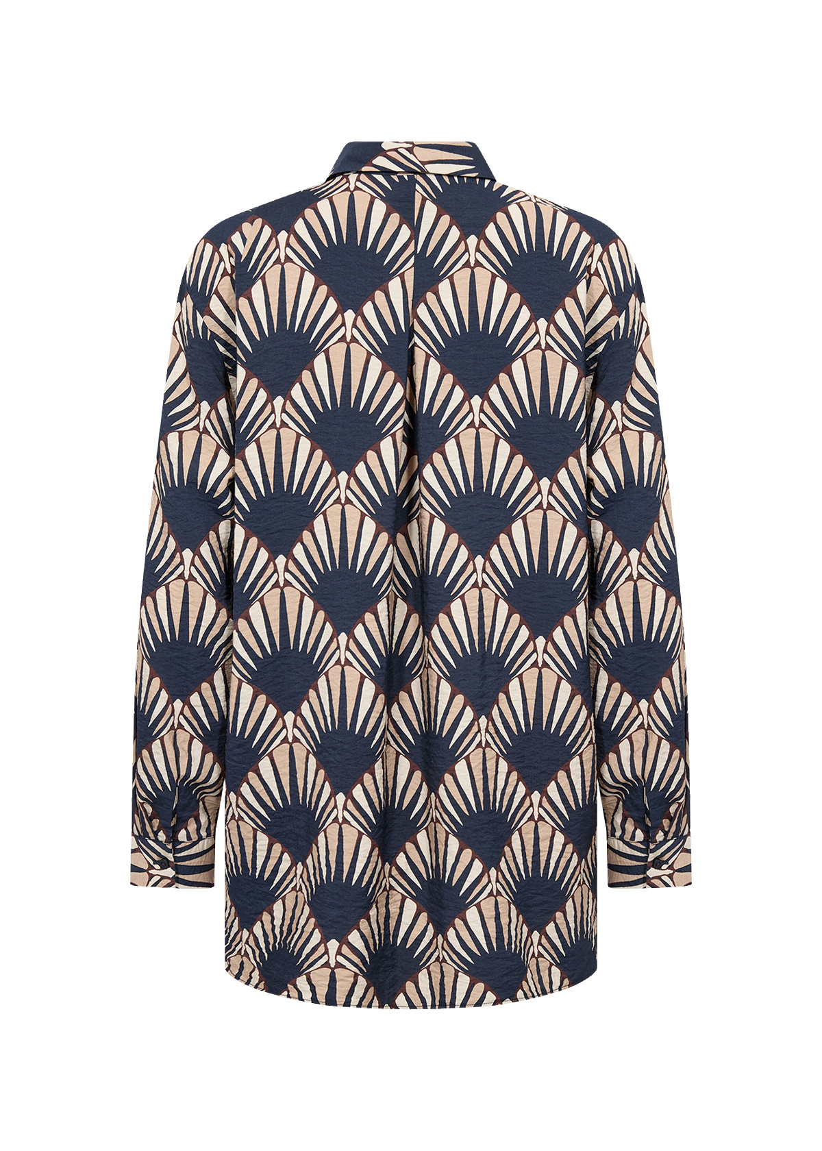 Soyaconcept Blouse AOP Halin 2 - Navy Combi
