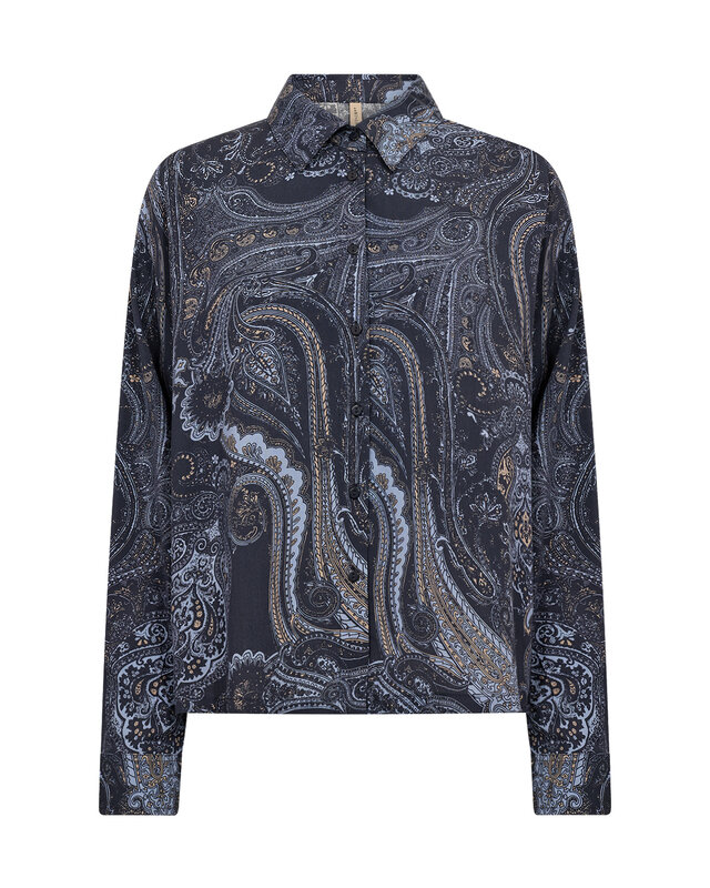 Soyaconcept Blouse Halna AOP 1 - Navy Combi