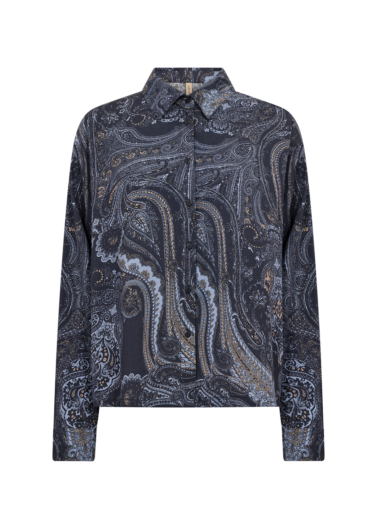 Soyaconcept Bluse Halna AOP 1 - Navy Combi