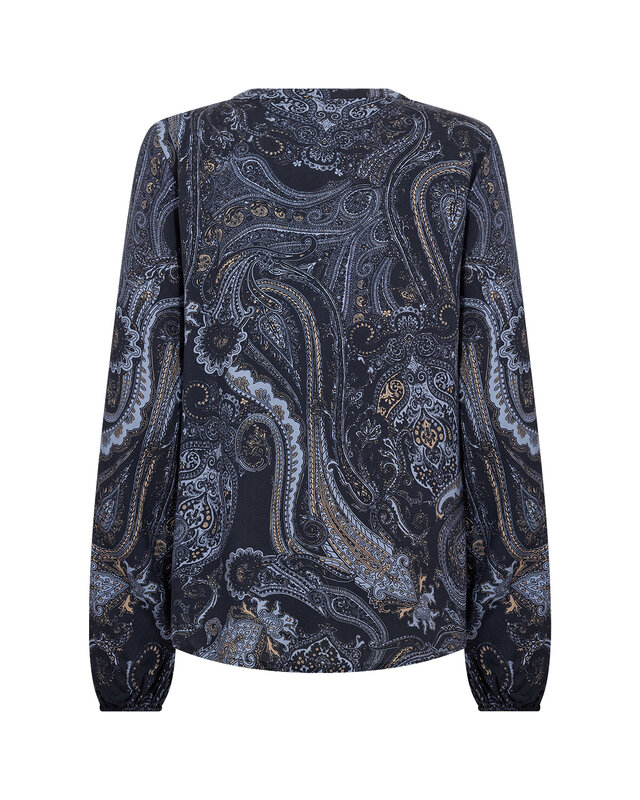 Soyaconcept Blouse AOP Halna AOP 2 - Navy Combi