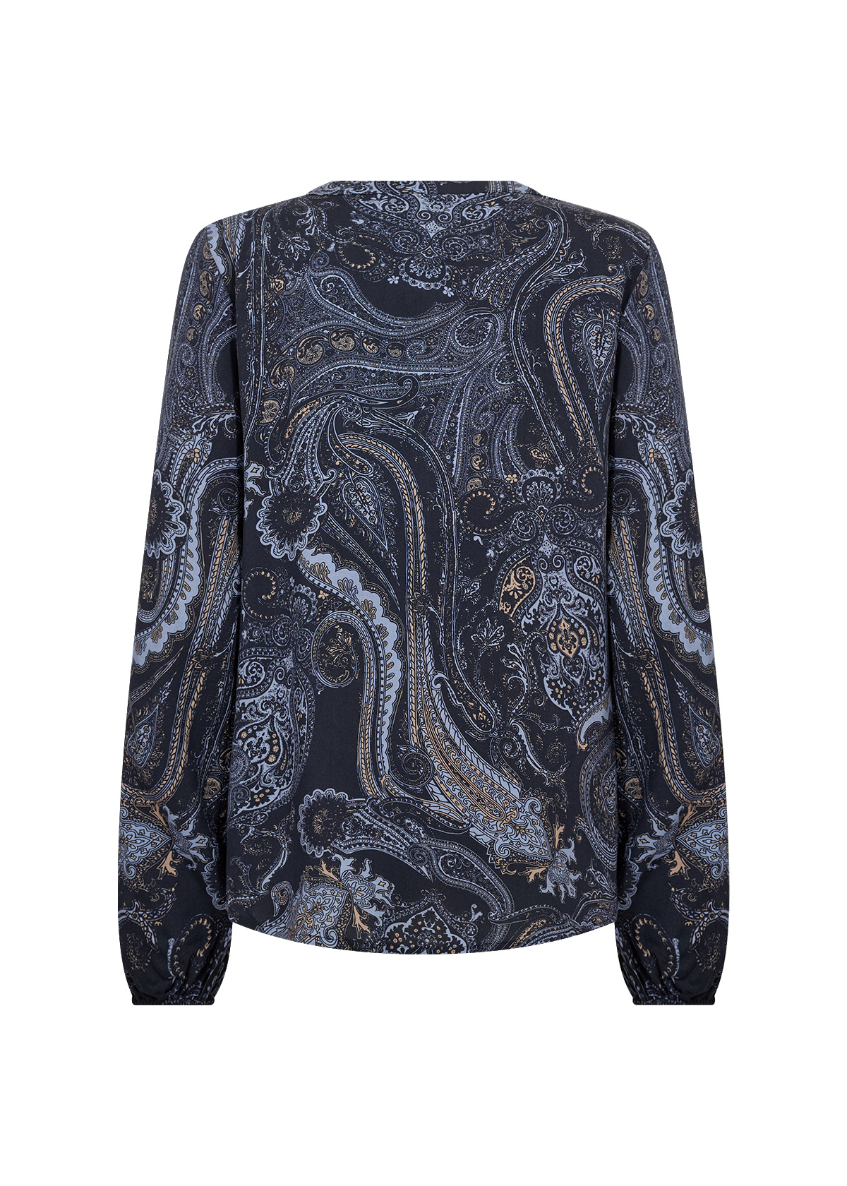 Soyaconcept Bluse AOP Halna 2 - Navy Combi