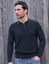 Lerros Poloshirt Vertical Stripe - Classic Navy