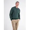 Poloshirt mit Struktur Streifen - Cedar Green