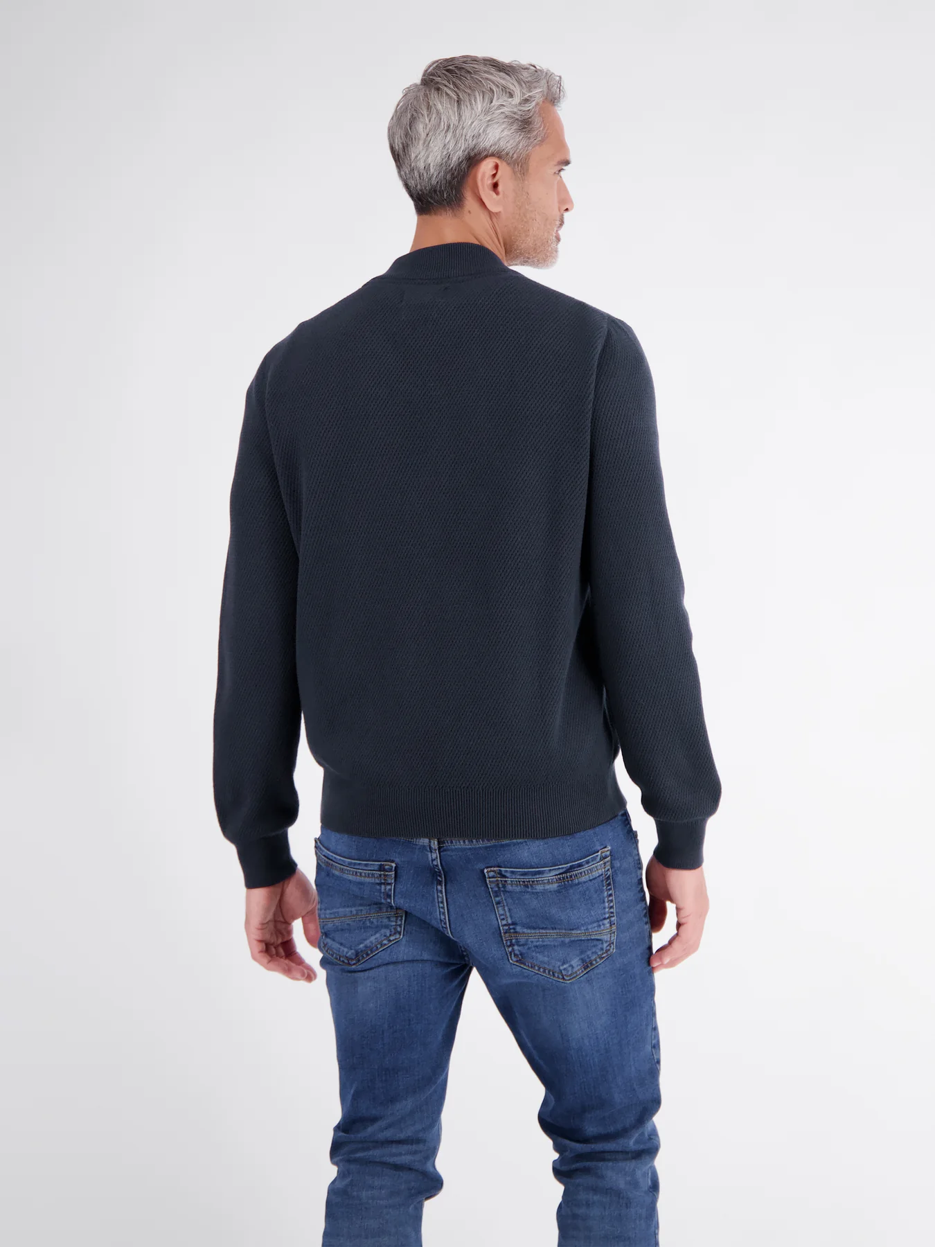 Lerros Vest Platte Hals - Classic Navy
