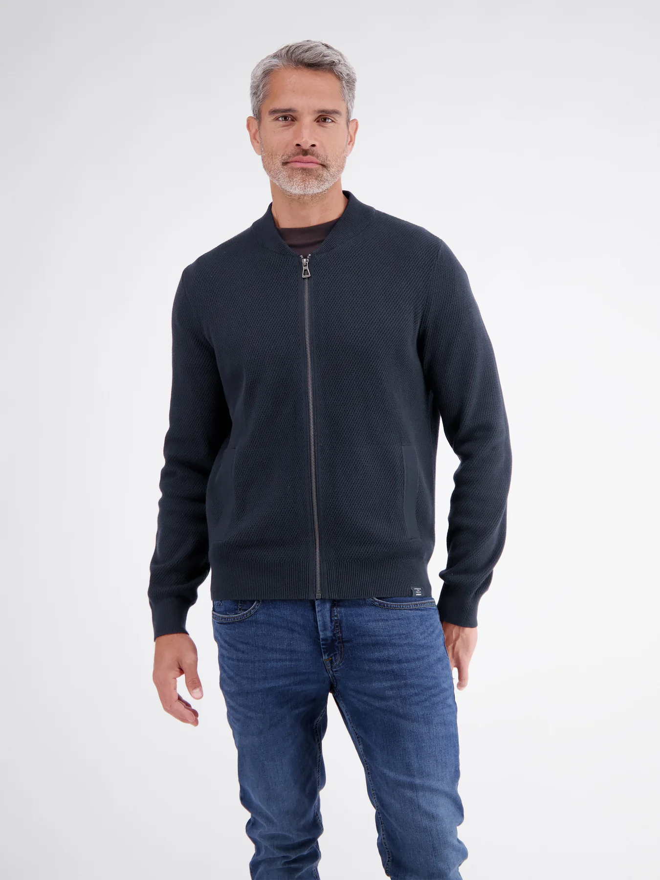 Lerros Vest Platte Hals - Classic Navy