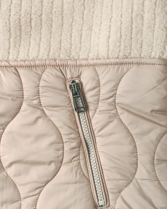 Street One Teddy Jacke Softshell Details - Soft Fawn Beige