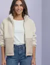 Street One Teddy Jas Softshell Details - Soft Fawn Beige