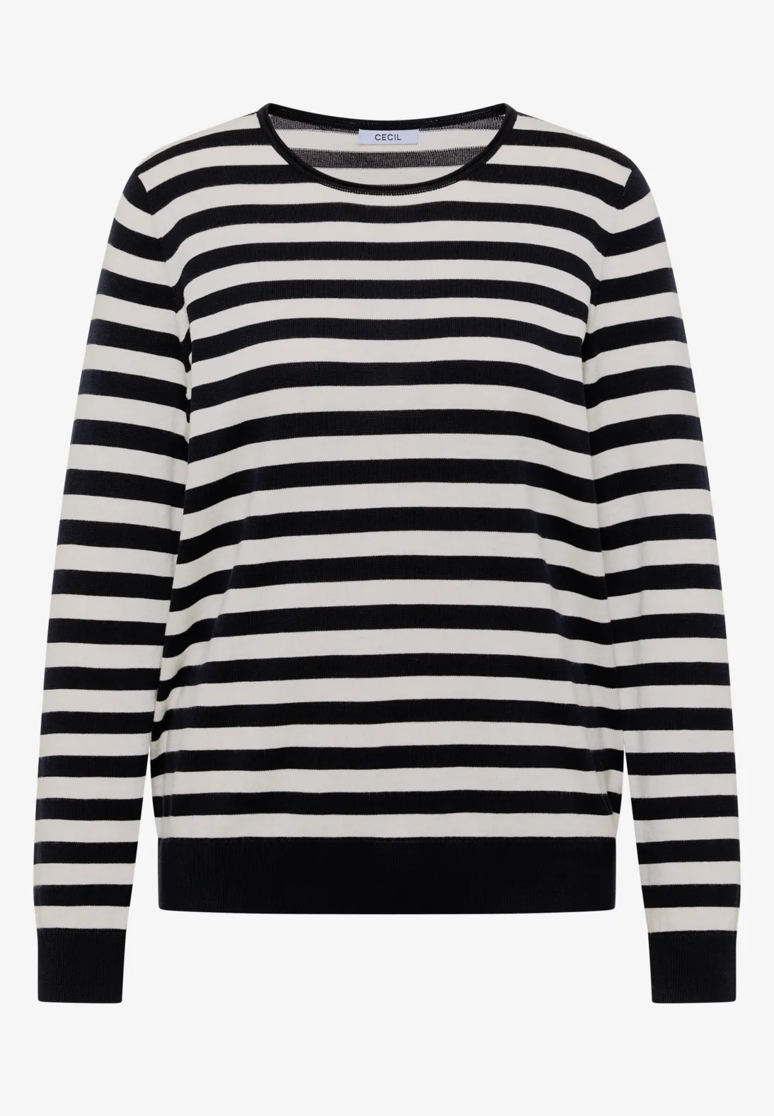 Cecil Trui met Strepen - Urban Dark Blue