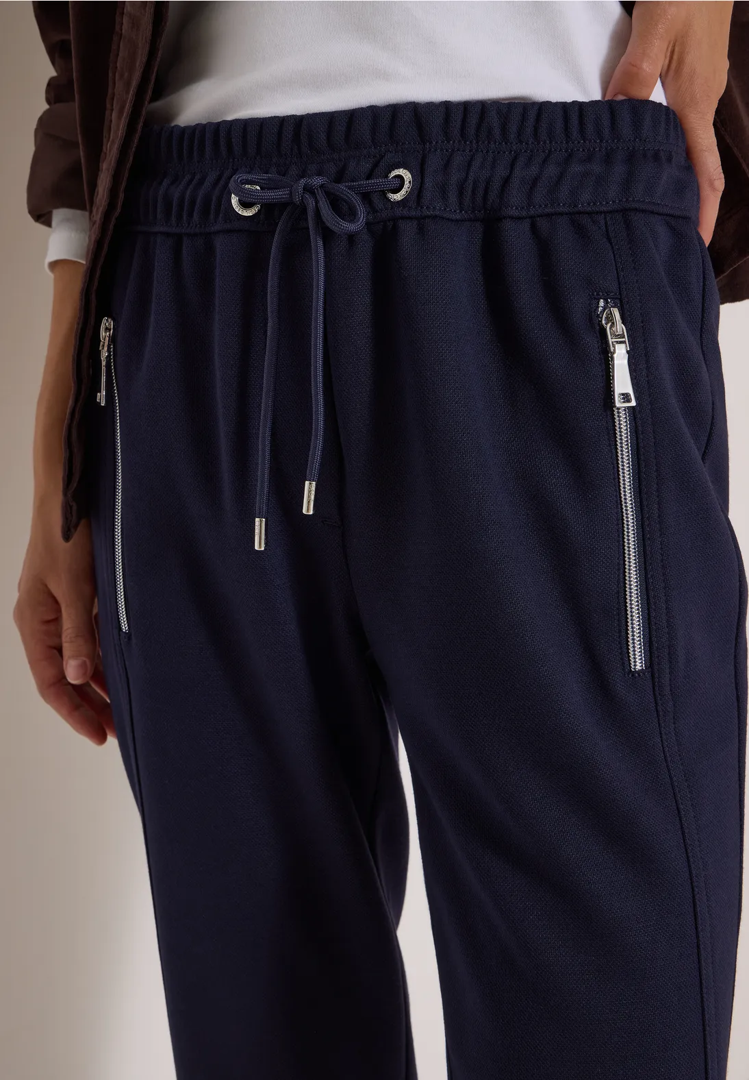 Cecil Casual Fit Hose Tracey - Urban Dark Blue