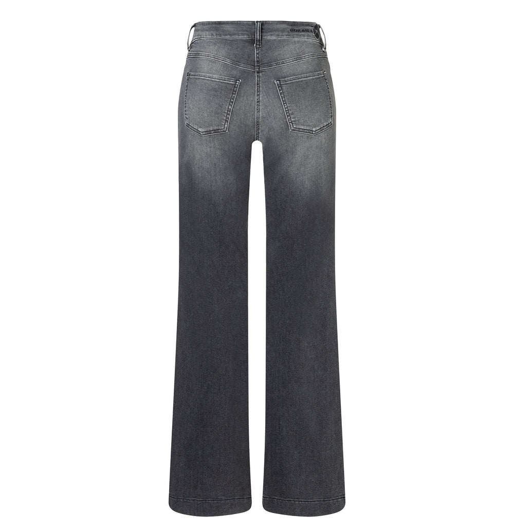 Mac Jeans Dream Wide Authentic Jeans - Soft Grey Authentic Used