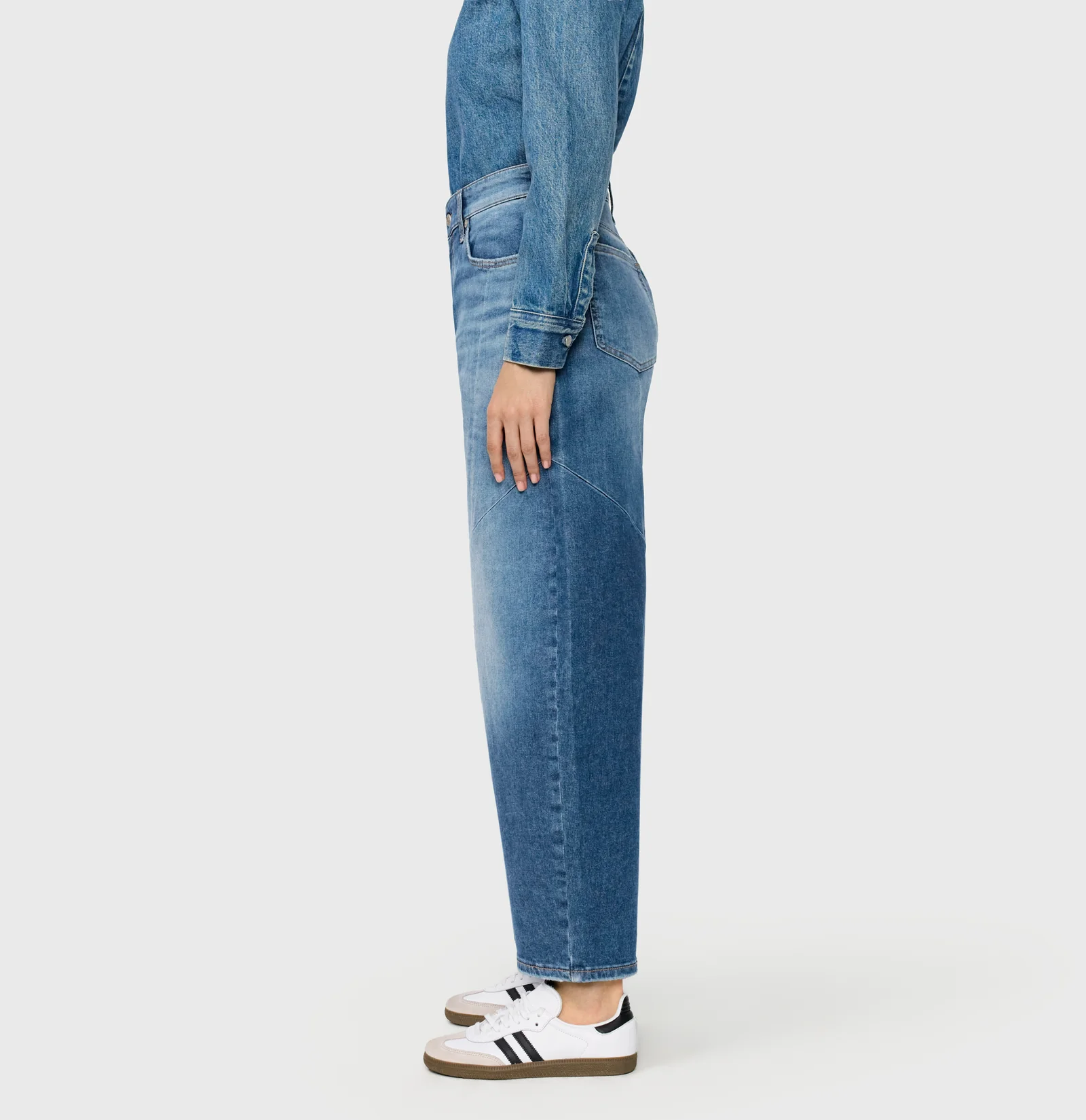 Mac Jeans Dakota Barrel Seam Jeans - Fashion Blue Used