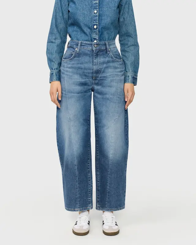 Mac Jeans Dakota Barrel Seam Jeans - Fashion Blue Used
