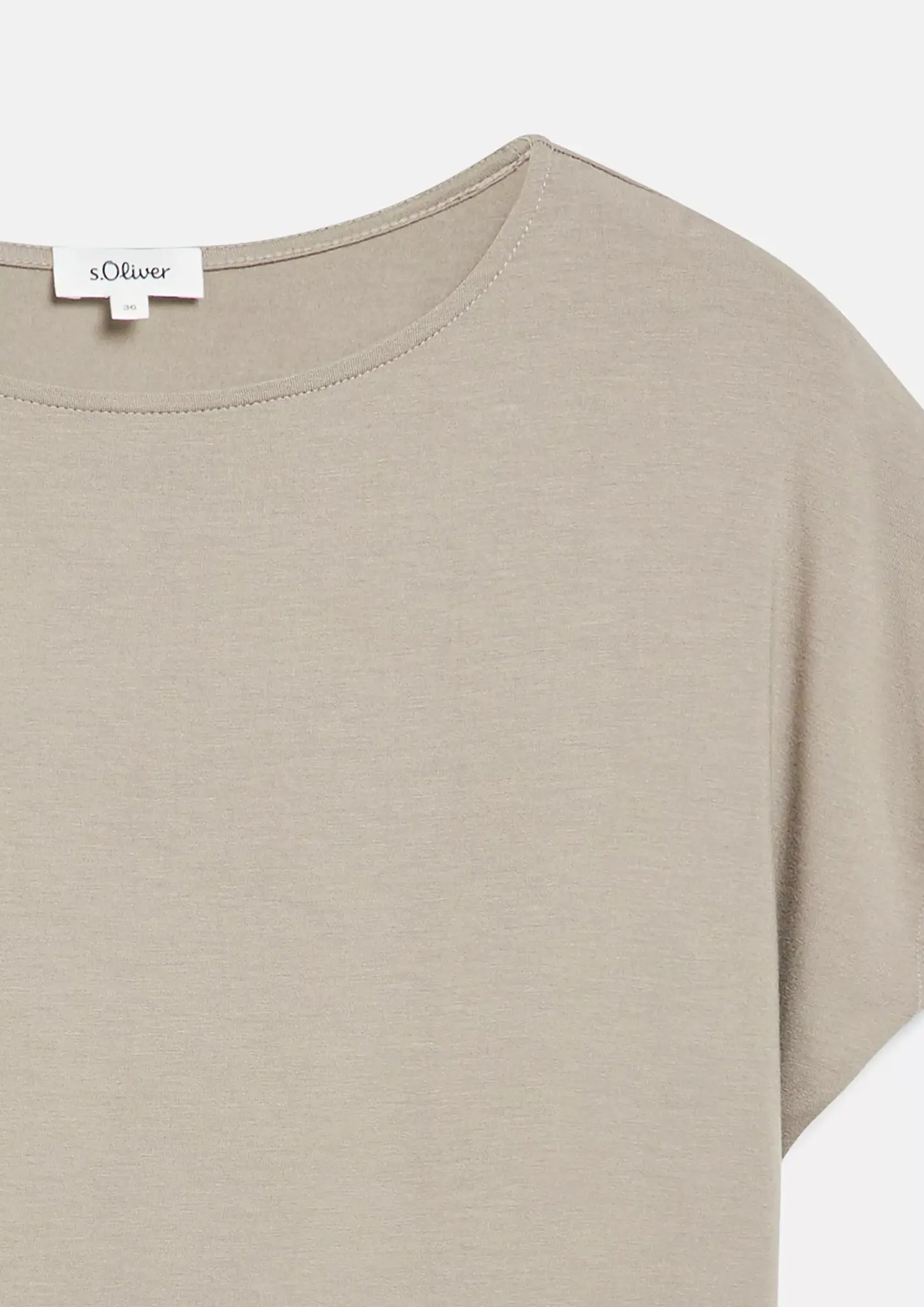 S. Oliver Jersey Shirt - Beige